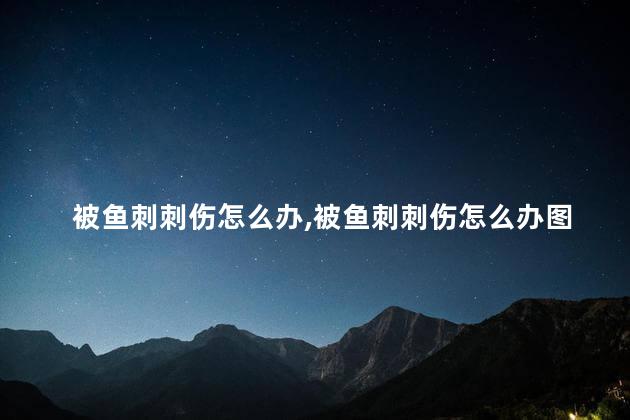 被鱼刺刺伤怎么办，被鱼刺刺伤怎么办